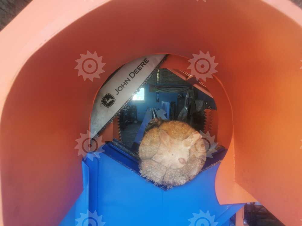 Маятниковый торцовочный станок для бревен МТСэш-750