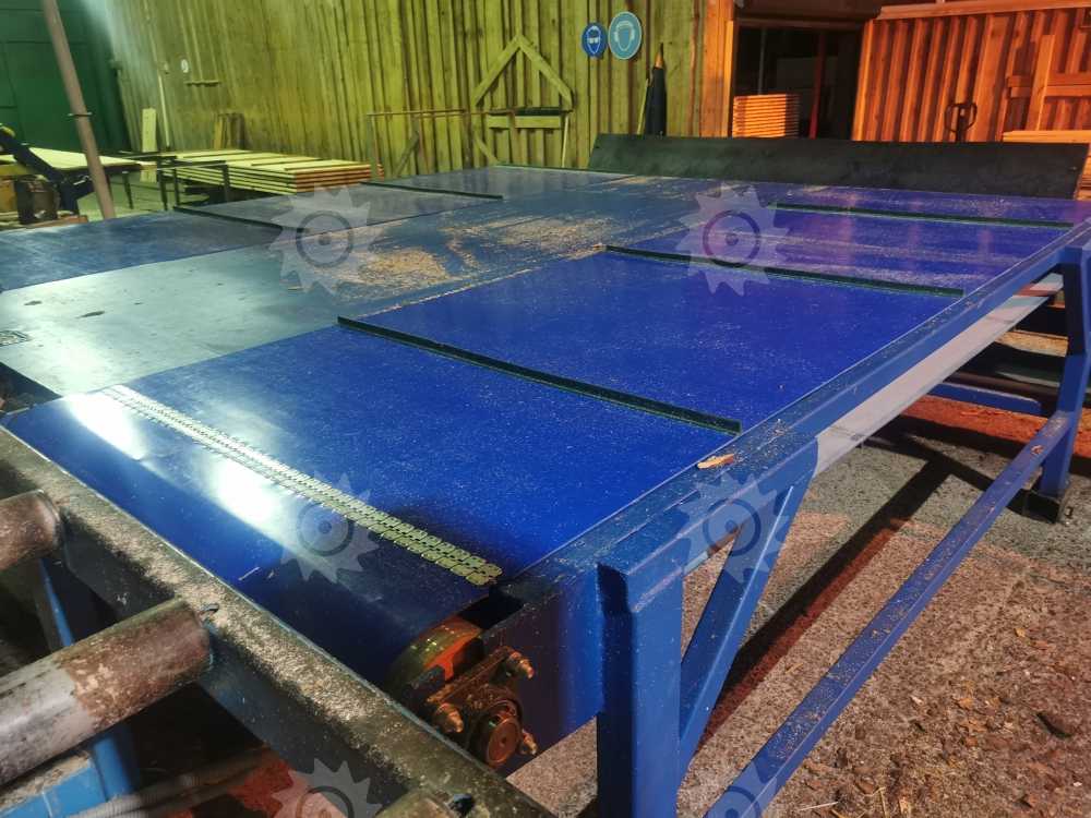 Поперечный ленточный транспортер