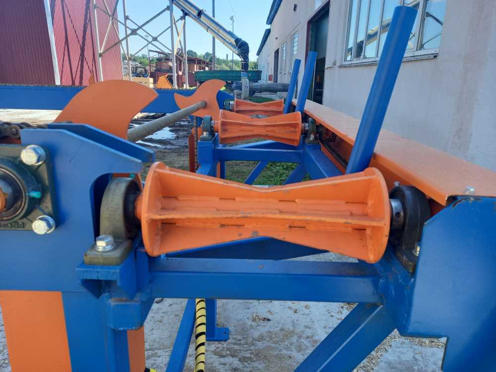 Бревнотаска роликовая к дровоколу КРБ-145