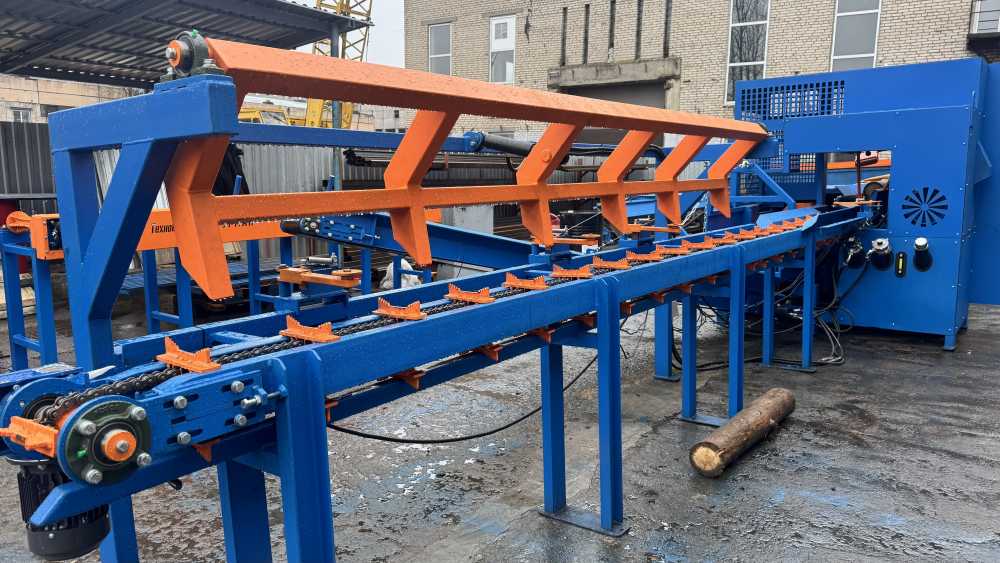 Сбрасыватель бревна гидравлический БРСБГ-600