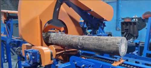 Изображени( Маятниковый станок для торцовки (раскряжевки) бревен МТС-900)