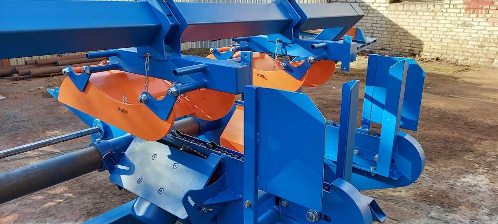 Многопильный торцовочный станок МТМ 2-2 с угловым резом