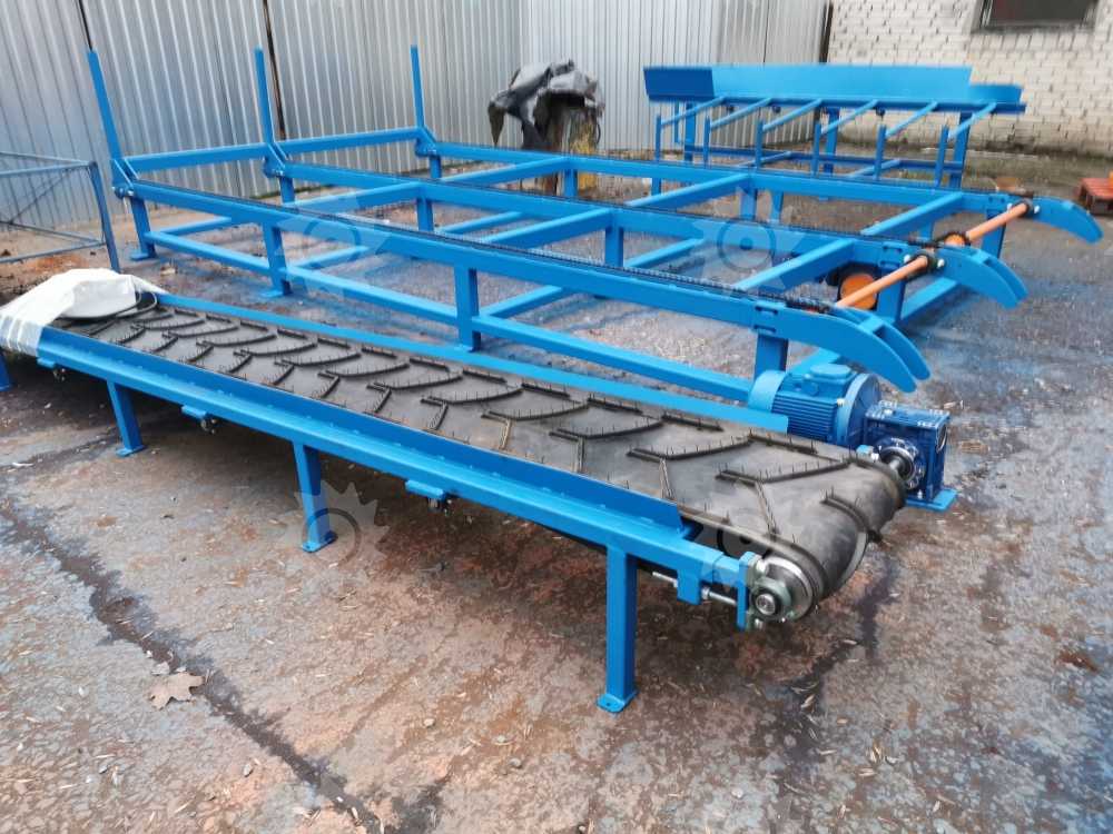 Конвейер ленточный прямой для отвода щепы КЛПЩ-30