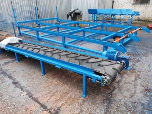 Изображени( Конвейер ленточный прямой для отвода щепы КЛПЩ-30)