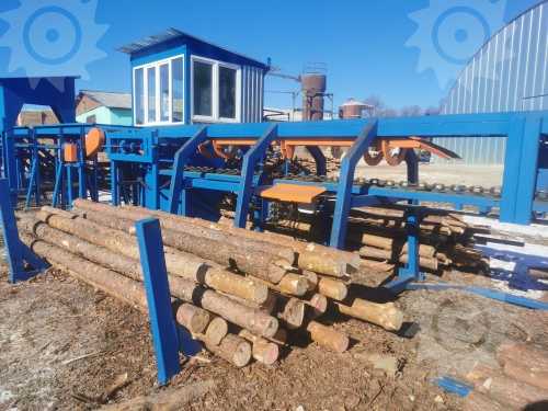 Изображени( Линия сортировки бревен)