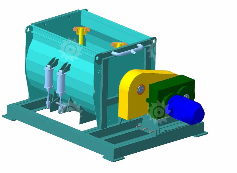 Бетоносмеситель одновальный БС-750