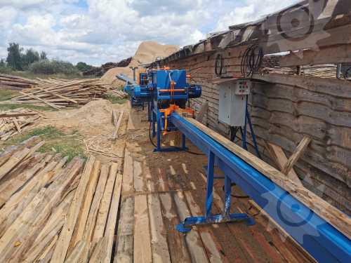 Изображени( Горбыле перерабатывающий центр ГРК-150 горбыльный станок)