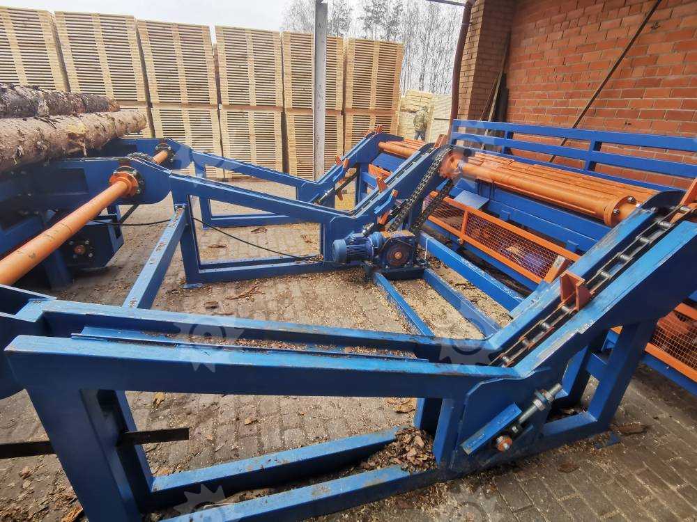 Устройство поштучной выдачи бревен УПВ-50Т